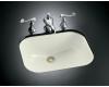 Kohler Tahoe K-2890-4U-NG Tea Green Undercounter Lavatory with Oversized 4" Centers