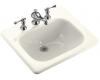 Kohler Tahoe K-2895-4-96 Biscuit Self-Rimming Lavatory with 4" Centers