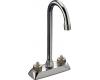 Kohler Coralais K-15840-K-CP Polished Chrome Entertainment Sink Faucet with 4" Gooseneck Spout, Less Handles
