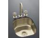 Kohler Undertone K-14300-SBV Satin Bronze 13-3/4" X 15-3/8" Undercounter Entertainment Sink In Satin Bronze Finish