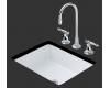 Kohler Kathryn K-2330-N-0 White Undercounter Entertainment Sink