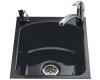 Kohler Napa K-5848-2-KC Vapour Blue Tile-In Entertainment Sink with Two-Hole Faucet Drilling