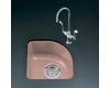 Kohler Sorbet K-5902-1U-45 Wild Rose Undercounter Entertainment Sink with Single-Hole Faucet Drilling