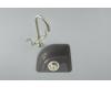 Kohler Sorbet K-5902-1U-58 Thunder Grey Undercounter Entertainment Sink with Single-Hole Faucet Drilling