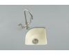 Kohler Sorbet K-5902-1U-FD Cane Sugar Undercounter Entertainment Sink with Single-Hole Faucet Drilling