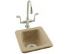 Kohler Addison K-6552-33 Mexican Sand Self-Rimming Entertainment Sink