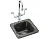 Kohler Addison K-6552-58 Thunder Grey Self-Rimming Entertainment Sink