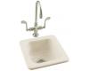 Kohler Addison K-6552-96 Biscuit Self-Rimming Entertainment Sink