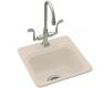 Kohler Northland K-6579-1-55 Innocent Blush Self-Rimming Entertainment Sink with Single-Hole Faucet Drilling
