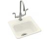 Kohler Northland K-6579-1-FF Sea Salt Self-Rimming Entertainment Sink with Single-Hole Faucet Drilling