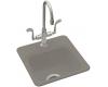 Kohler Northland K-6579-1-K4 Cashmere Self-Rimming Entertainment Sink with Single-Hole Faucet Drilling