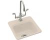 Kohler Northland K-6579-2-55 Innocent Blush Self-Rimming Entertainment Sink with Two-Hole Faucet Drilling