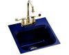 Kohler Northland K-6589-1-30 Iron Cobalt Tile-In Entertainment Sink with Single-Hole Faucet Drilling