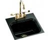 Kohler Northland K-6589-1-47 Almond Tile-In Entertainment Sink with Single-Hole Faucet Drilling