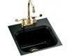Kohler Northland K-6589-1-FF Sea Salt Tile-In Entertainment Sink with Single-Hole Faucet Drilling