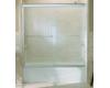 Kohler Fluence K-702200-G54-ABV Anodized Brushed Bronze Frameless Bypass Bath Door with Falling Lines Glass