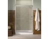 Kohler Fluence K-702206-G54-SHP Bright Polished Silver Frameless Bypass Shower Door with Falling Lines Glass