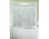 Kohler Devonshire K-704410-L-MX Matte Nickel Bypass Bath Door with Crystal Clear Glass