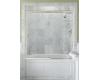 Kohler Devonshire K-704412-L-MX Matte Nickel Bypass Shower Door with Crystal Clear Glass