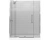 Kohler Purist K-705705-L-SHP Bright Polished Silver Heavy Glass Pivot Shower Door