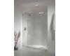 Kohler Pinstripe K-705706-L-ABV Anodized Brushed Bronze Heavy Glass Pivot Shower Door