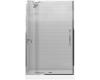 Kohler Finial K-705728-L-SHP Bright Polished Silver Heavy Glass Pivot Shower Door