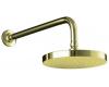 Kohler K-10121-AF French Gold Rain Showerhead with Contemporary Design