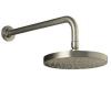 Kohler K-10121-BN Brushed Nickel Rain Showerhead with Contemporary Design