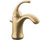 Kohler Forte K-10215-4-AF French Gold Single Control Centerset Bath Faucet with Lever Handle