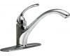 Kohler K-10411-VS Forte Vibrant Stainless Steel Lever Handle Faucet