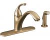 Kohler K-10412-BV Forte Vibrant Brushed Bronze Lever Handle Faucet