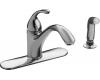 Kohler K-10412-CP Forte Polished Chrome Lever Handle Faucet