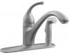 Kohler K-10413-G Forte Brushed Chrome Lever Handle Faucet