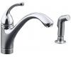 Kohler K-10416-VS Forte Vibrant Stainless Steel Lever Handle Faucet