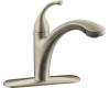 Kohler K-10433-BN Forte Vibrant Brushed Nickel Pullout Faucet