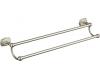 Kohler Portrait K-10490-BN Brushed Nickel 24" Double Towel Bar