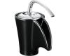 Kohler Vas K-11010-7 Black Single Lever Centerset Bath Faucet with Pop-Up