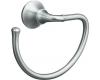 Kohler Forte Traditional K-11277-G Brushed Chrome Towel Ring