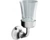 Kohler Forte K-11281-CP Polished Chrome Tumbler and Toothbrush Holder