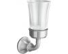 Kohler Forte K-11281-G Brushed Chrome Tumbler and Toothbrush Holder