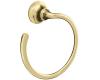 Kohler Forte Sculpted K-11377-AF French Gold Towel Ring