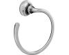 Kohler Forte Sculpted K-11377-CP Polished Chrome Towel Ring