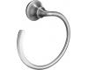 Kohler Forte Sculpted K-11377-G Brushed Chrome Towel Ring