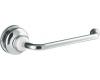 Kohler Fairfax K-12155-CW Polished Chrome/White Escutcheons Small Towel Bar