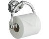 Kohler Fairfax K-12157-CW Polished Chrome/White Escutcheons Paper Holder