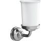 Kohler Fairfax K-12161-CP Polished Chrome Tumbler and Toothbrush Holder