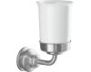 Kohler Fairfax K-12161-G Brushed Chrome Tumbler and Toothbrush Holder