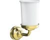 Kohler Fairfax K-12161-PB Polished Brass Tumbler and Toothbrush Holder