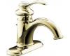 Kohler Fairfax K-12181-PB Polished Brass Single Control Centerset Bath Faucet with Lever Handles