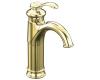 Kohler Fairfax K-12183-PB Polished Brass Single Control Centerset Bath Faucet with Touch Activated Drain